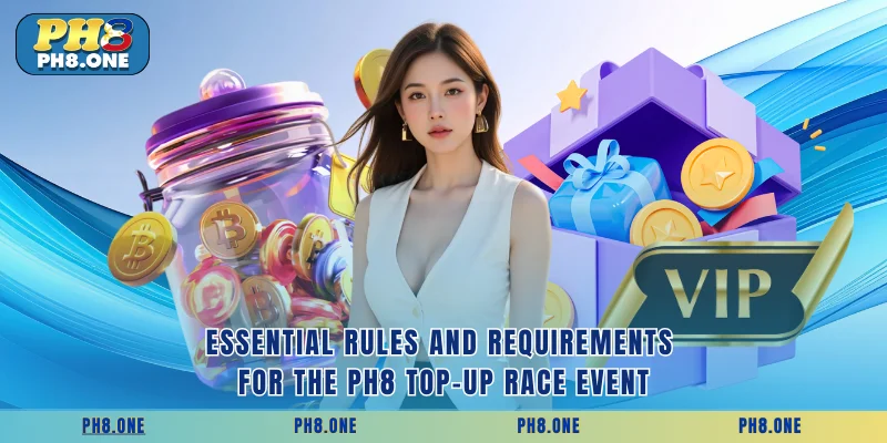 Essential rules and requirements for the PH8 Top-Up Race event