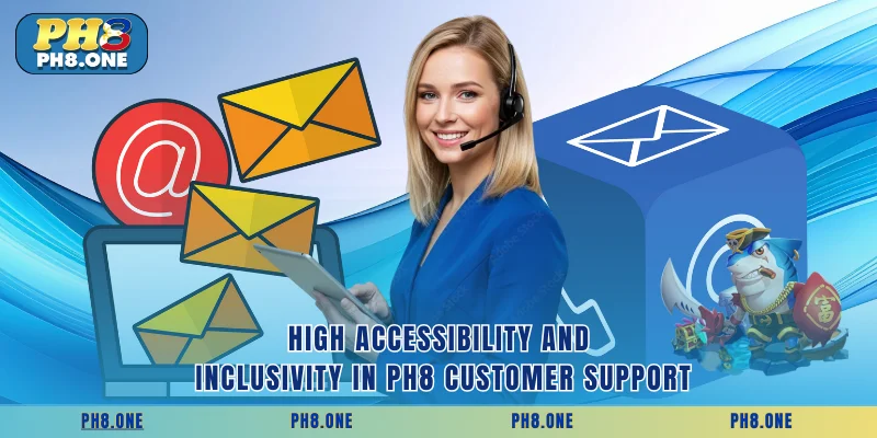 High accessibility and inclusivity in PH8 Customer Support